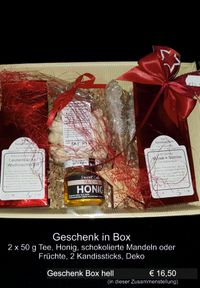 Geschenk Box hell