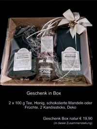 Geschenk Box natur