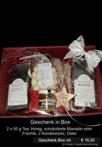 Geschenk Box rot